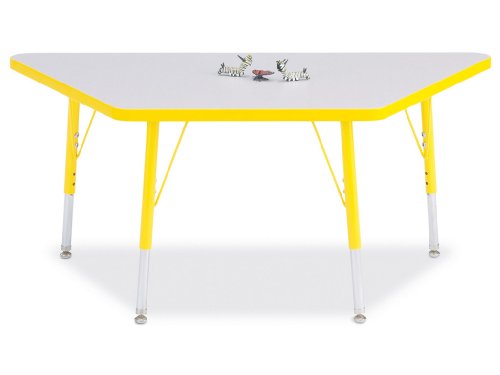 Rainbow Accents KYDZ Activity Table- Trapezoid (24
