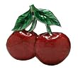 Rock Rebel Accessory CHERRIES Belt-buckle