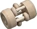 Mini Spin Rattle w/ Natural Finish