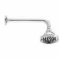 Trend Rub Clean Fixed Shower Head with Shower Arm