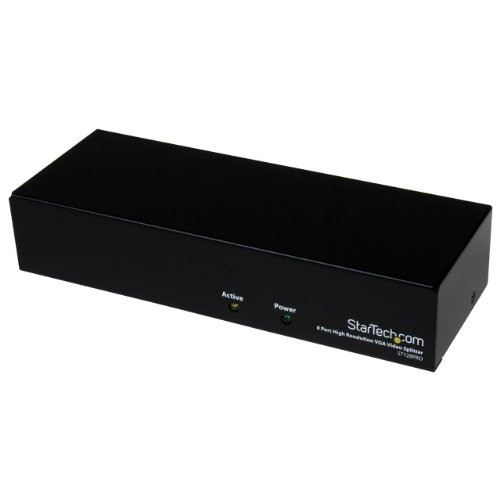 StarTech.com ST128PRO 8 Port High Resolution VGA Video Splitter - 300 MHz