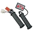 Symtec 210029 Heated Push On Grip and Thumb Kit with 2 Zone Controller
