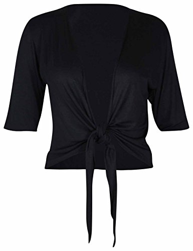PurpleHanger Women's Plus Size Open Stretch Shrug Cardigan Top