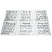 Drunk Glass Coasters Set of 6