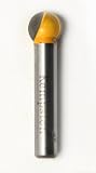 Kempston 208011 Plunge Cutting Ball Bit, 1/4-Inch Shank, 3/8-Inch Cutting Diameter, 3/8-Inch Cutting Length