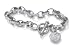 Diamond Accent Heart Charm Bracelet