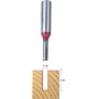 Freud 12-102 1/4-Inch Diameter by 7/8-Inch Double Flute Straight Router Bit with 1/2-Inch Shank