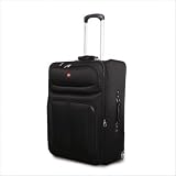 Lucerne Lite XLT 24 Upright Suitcase in Black