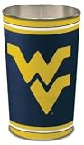 West Virginia Mountaineers 15 Waste Basket