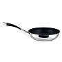 Circulon Steel Elite Stainless Steel French Skillet Frying Pan, 24 cm