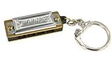 Musical Instruments : Hohner 108 Mini Harmonica Key Ring 4 Hole