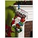 Bucilla 18-Inch Christmas Stocking Felt Applique Kit, Ho Ho Ho Santa