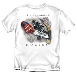 It's All About Hockey White Adult T-shirt