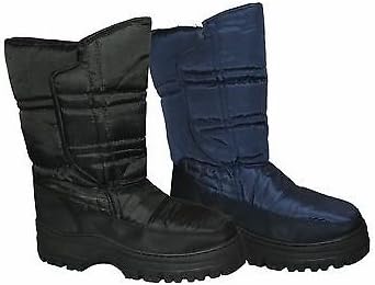 Mens Transco Snow Jogger boots (12, Black)