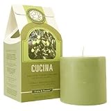 CUCINA Fragrant Kitchen Candle - Coriander and Olive Tree