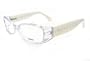 Fendi Cold Insert F844 Eyeglasses Transparent White 971 Optical Frame