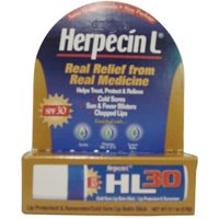 Herpecin - L Lip Balm Stick, SPF 30 - 0.1 Oz/ pack, 2 pack