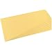 Herlitz 10838381 Trennstreifen Trapez 120x230 mm, Inh.100, gelb