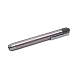 Dorcy 41-1218 Portable Aluminum LED Pen Light with Metal Clip, 15-Lumens, Silver Finish