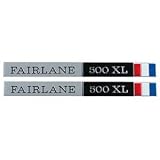 66-67 Fairlane 500 XL Door Panel Inserts (EMB26)