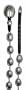 Tony Lama Black with Linked Conchos