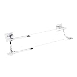 Jeffery Alexander BHMO-05PC Ventura 24-Inch Double Towel Bar, Polished Chrome