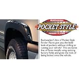 Bushwacker 40917-02 Chevrolet GMC Pocket Style Fender Flare - Set of 4 by Bushwacker
