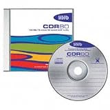 CDR74Gold Blank CD 80 Minute Silver