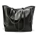 Tote Bag Really Big Leather in Black by Day-Timers