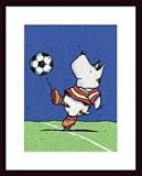 Kick Around, Art Poster by Caroline Jayne Church, with Wood Frame, poster size: 15.75