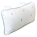 Spa Sister Terry Bath Pillow with Embroidered Dots - Blue