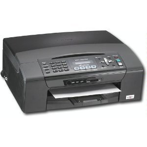 Brother MFC 255CW - Multifunction ( fax / copier / printer / scanner ) - color - ink-jet - copying (up to): 20 ppm (mono) / 18 ppm (color) - printing (up to): 30 ppm (mono) / 25 ppm (color) - 100 sheets - 14.4 Kbps - USB, 802.11b, 802.11g - AC 110 V