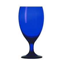 Libbey Premiere Cobalt Blue 16.25-Oz Goblet Glass, Set of 12