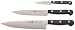 Henckels Gourmet 3-Piece High Carbon Stainless Steel Knife Starter Set