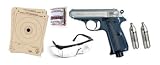 Walther Airguns- PPKSS Silver Blowback Air Pistol Kit W/ Accessories