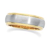 Platinum & 18K Yellow Gold Design Band