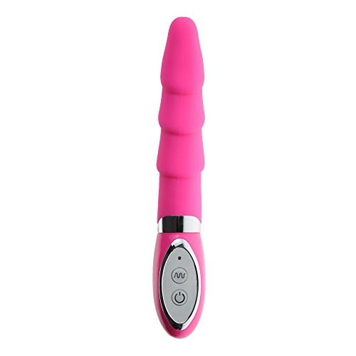 Silicone G Spot Vibrator, 10 Speed Vibrating Wavy Vibe, Waterproof Sex Toys for Women Adult Products