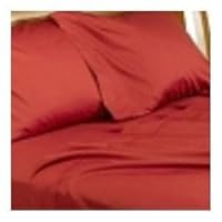 1200 Thared Count QUEEN SIZE 2pc Egyptian Quality Micro Fiber PILLOW CASES, BURNT ORANGE