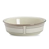 Lenox Engagement Platinum Banded Ivory China Fruit Bowl