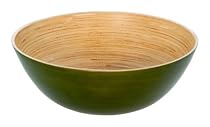 Simply Bamboo 12" Bamboo Bowl Green
