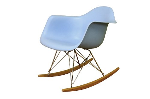 Hilary Blue Chrome Steel Accent Chair