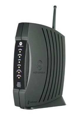 Lot of 12 used Motorola SURFboard® SBG900i/SBG900 Wireless Cable Modem w/Power cord