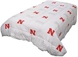 Nebraska Cornhuskers Rotary Print Full Size Comforter Set