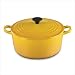 Le Creuset Enameled Cast-Iron 5-1/2-Quart Round French Oven, Dijon