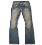 TRUE RELIGION（トゥルーレリジョン） 04803MGEJ TRUE RELIGION -JOEY MORNING GLOR- ダメージ ツイストジーンズ