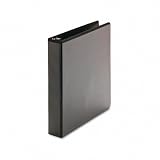 Slant Ring View Binder, 1-1/2"Capacity, 11"x8-1/2", Black