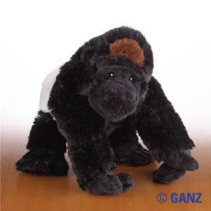 Webkinz Ganz Large Silverback Gorilla August 2008 Brand New Release Hm-335