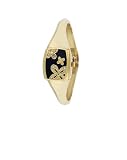 Q&Q Ladies High Quality Water Resistant Floral Case Ladies Bangle Watch #6279-002Y