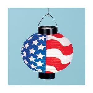 Patriotic Paper Lanterns (Receive 3 Per Box)