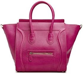 DAILYLOOK Women's, DAILYLOOK Large Structured Handbag, Raspberry